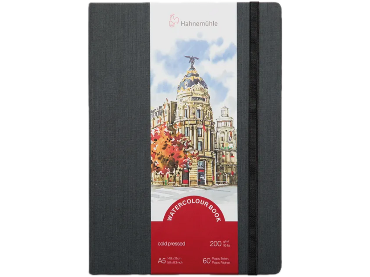 HAHNEMÜHLE COLOURBOOK A5 200GRAM HOCHFORMAT 30 BLATT 1