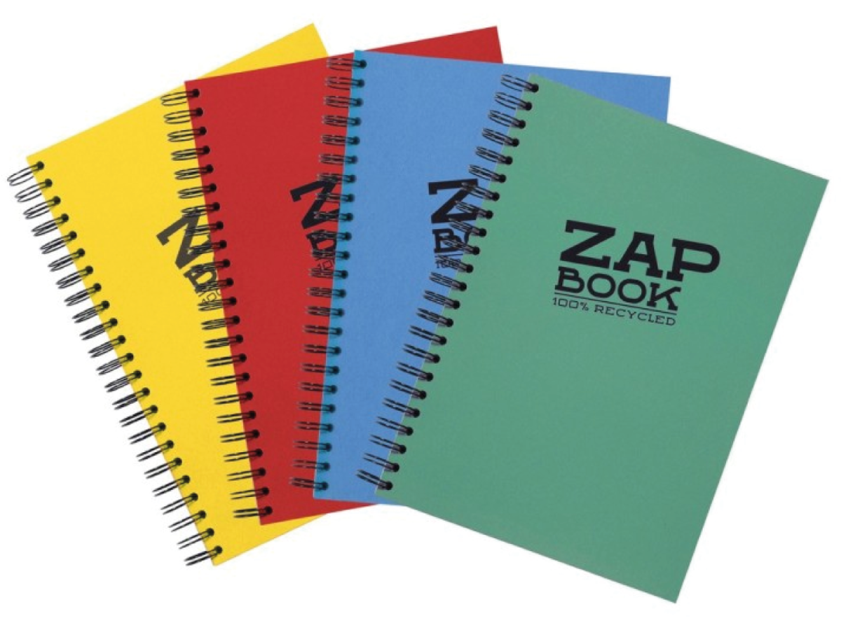 CLAIREFONTAINE ZAP BOOK SPIRAAL A3 80 GRAMS 1