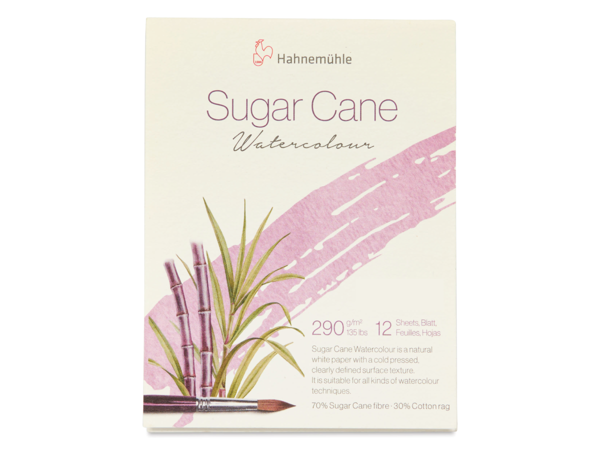 HAHNEMÜHLE SUGAR CANE BLOCK 14,8X21CM 290 GRAMM 1