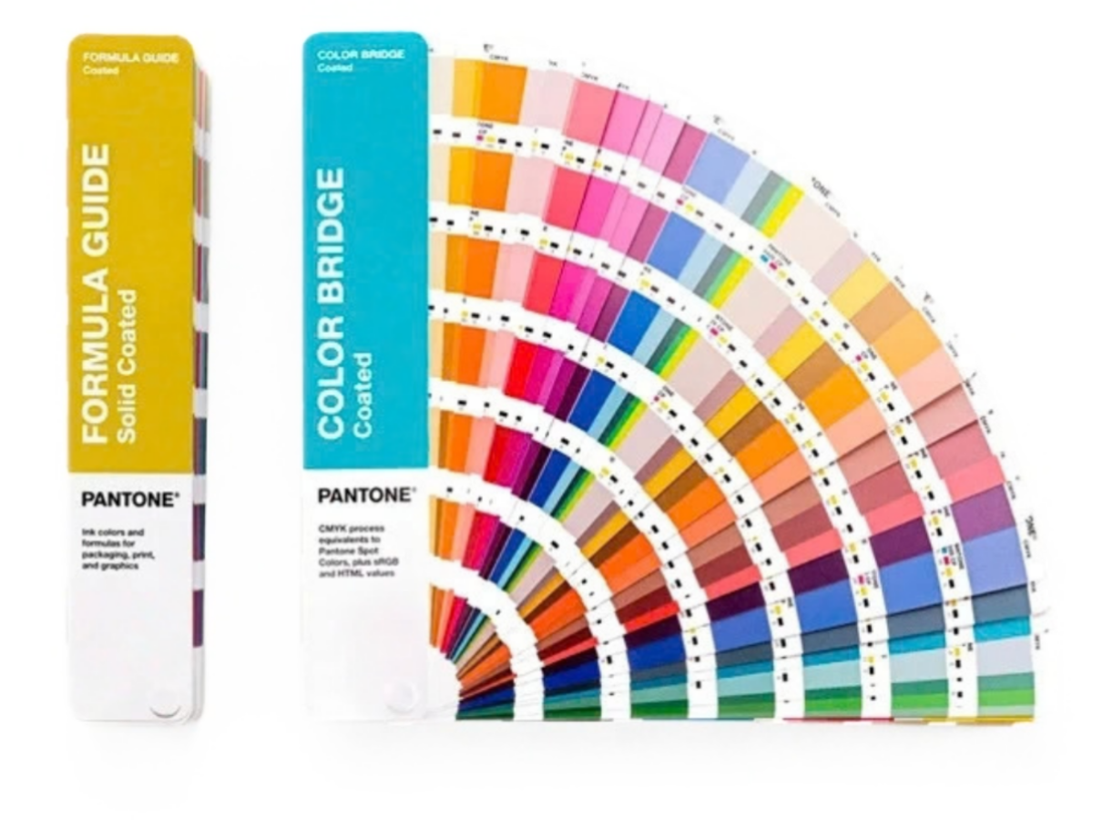 PANTONE COATED COMBO FORMULA GUIDE & COLORBRIDGE GP6205C 1