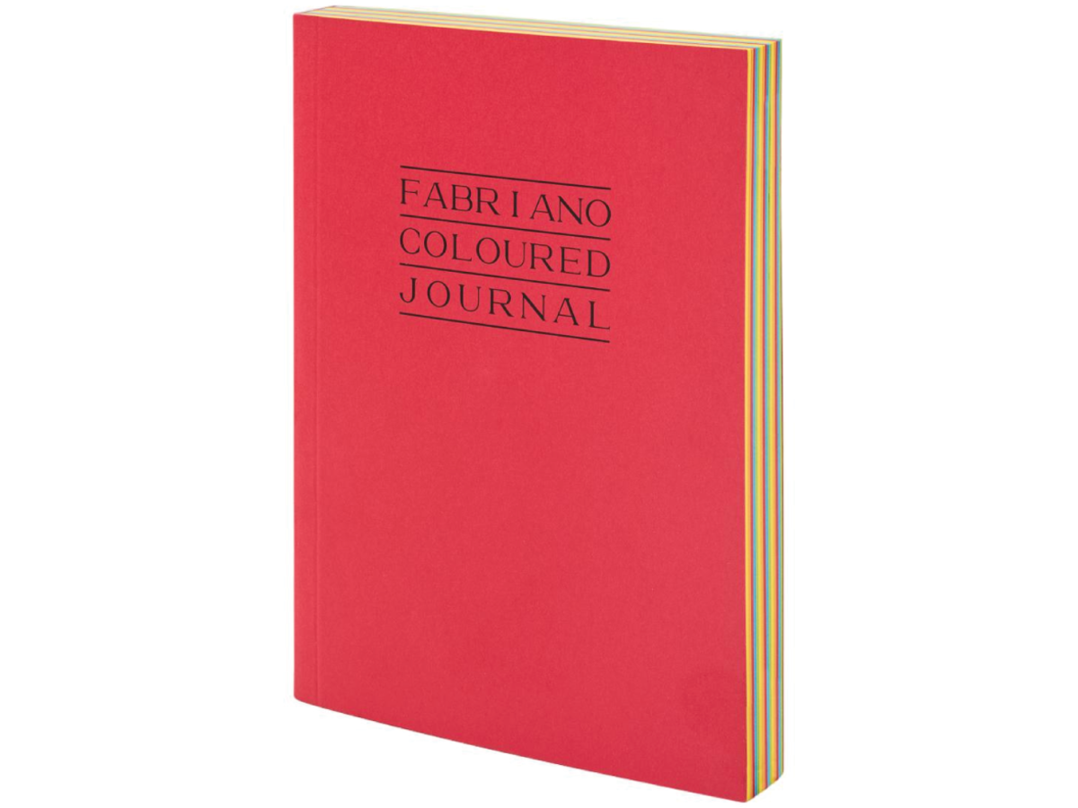 FABRIANO SKETCHBOOK COLOURED JOURNAL 12X16 CM BRIGHT 1