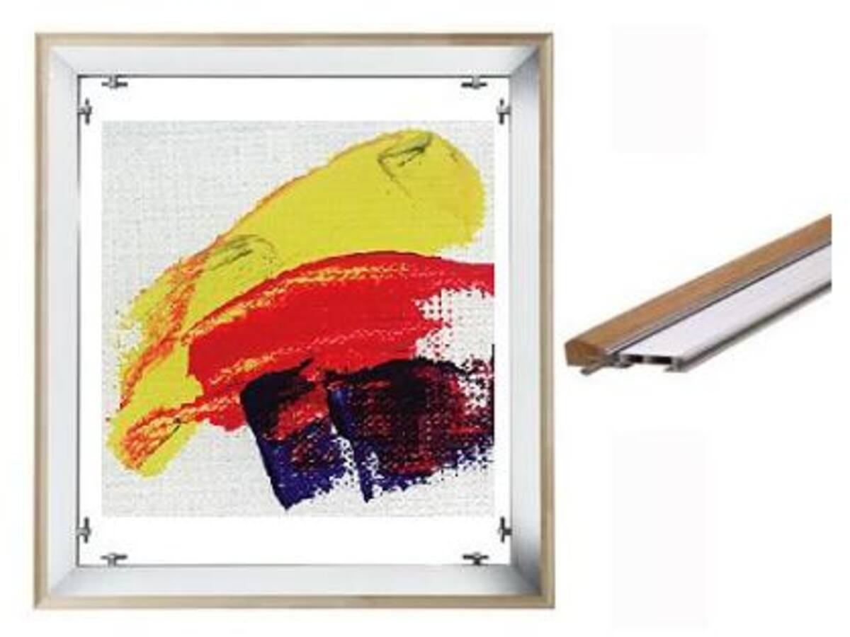 ALU-KEILRAHMEN LEINWAND BRÜSSEL 30X40CM DICKE 25MM 1