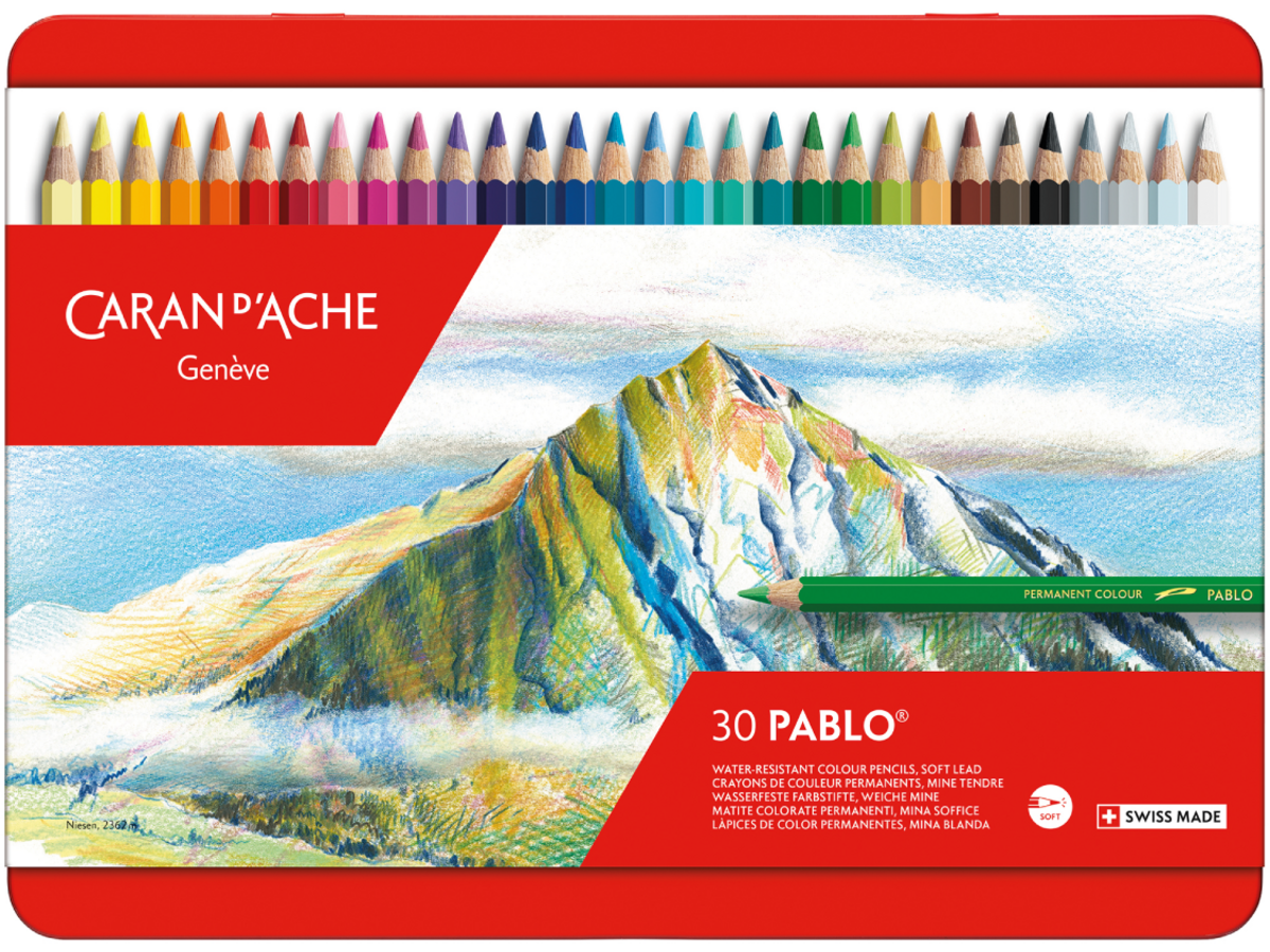 CARAN D'ACHE PABLO BUNTSTIFT 30 STÜCK 1