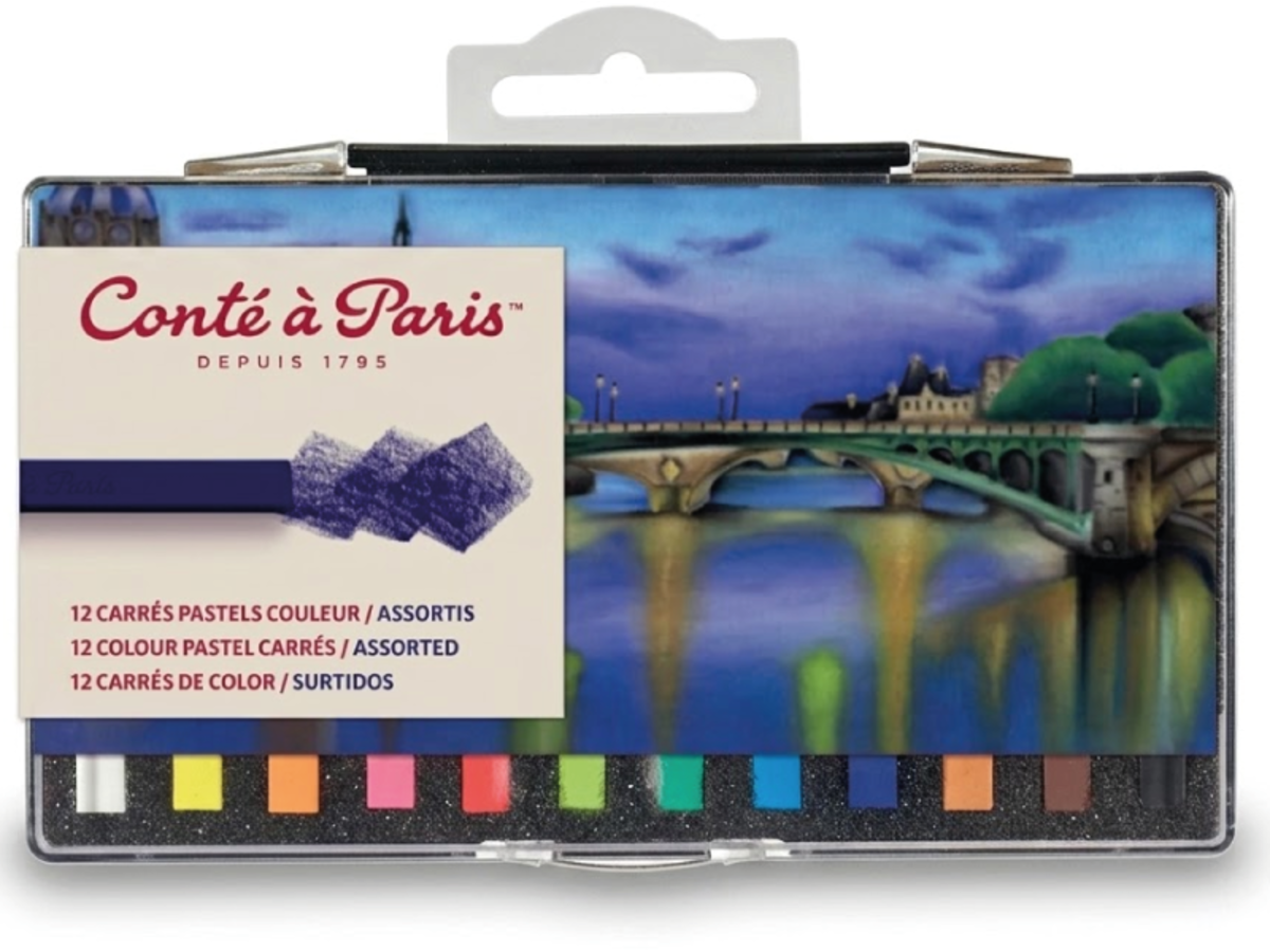 CONTÉ À PARIS CARRÉ FARBKREIDEN SET ASSORTI 12X 1