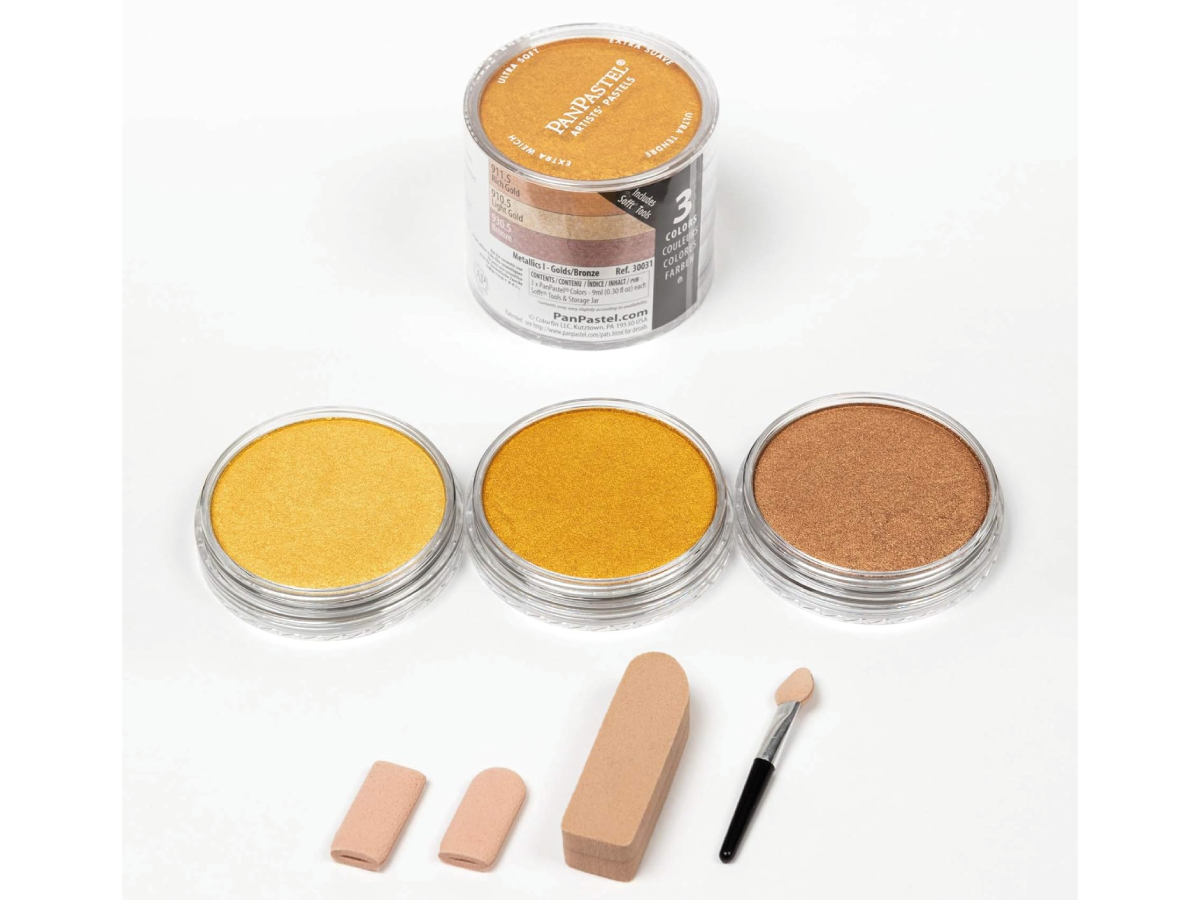 PANPASTEL METALLIC SET 3X 1