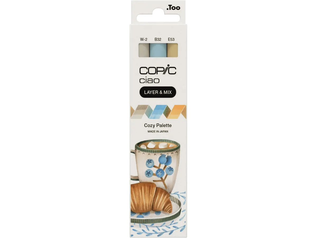 COPIC CIAO MARKERSET LAYER & MIX COZY PALETTE 3-TEILIG 1