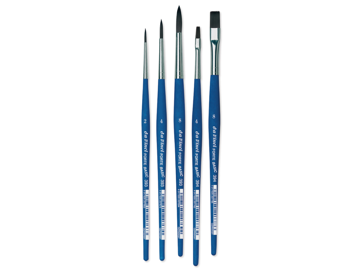 DA VINCI FORTE BASIC 3504 PINSEL SET 5X 1