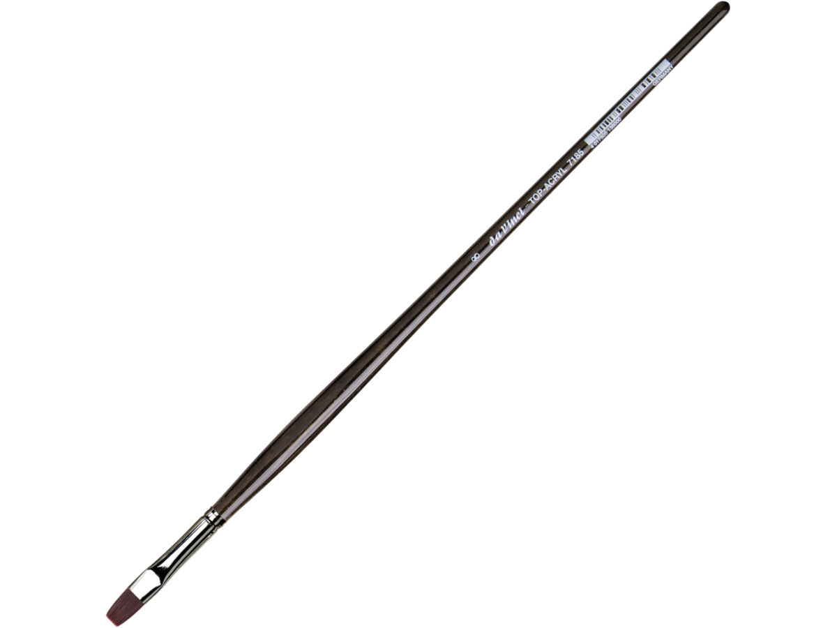 DA VINCI TOPACRYL 7185 PINSEL NR.8 FLACH 1