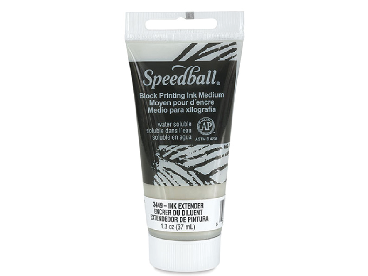 SPEEDBALL WATER-SOLUBLE BLOCKPRINTING INK EXTENDER 37ML 1