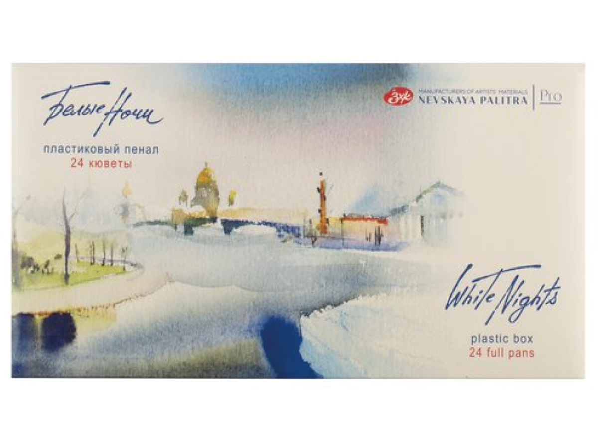 ST. P.BURG AQUARELLSET 24 1/1 NAPF 1