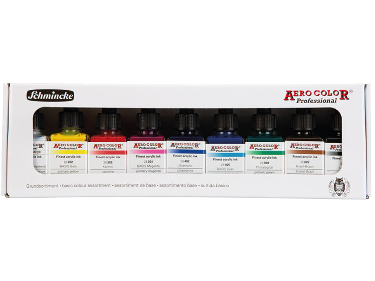 SCHMINCKE AERO COLOR SET 28 ML 9X 1