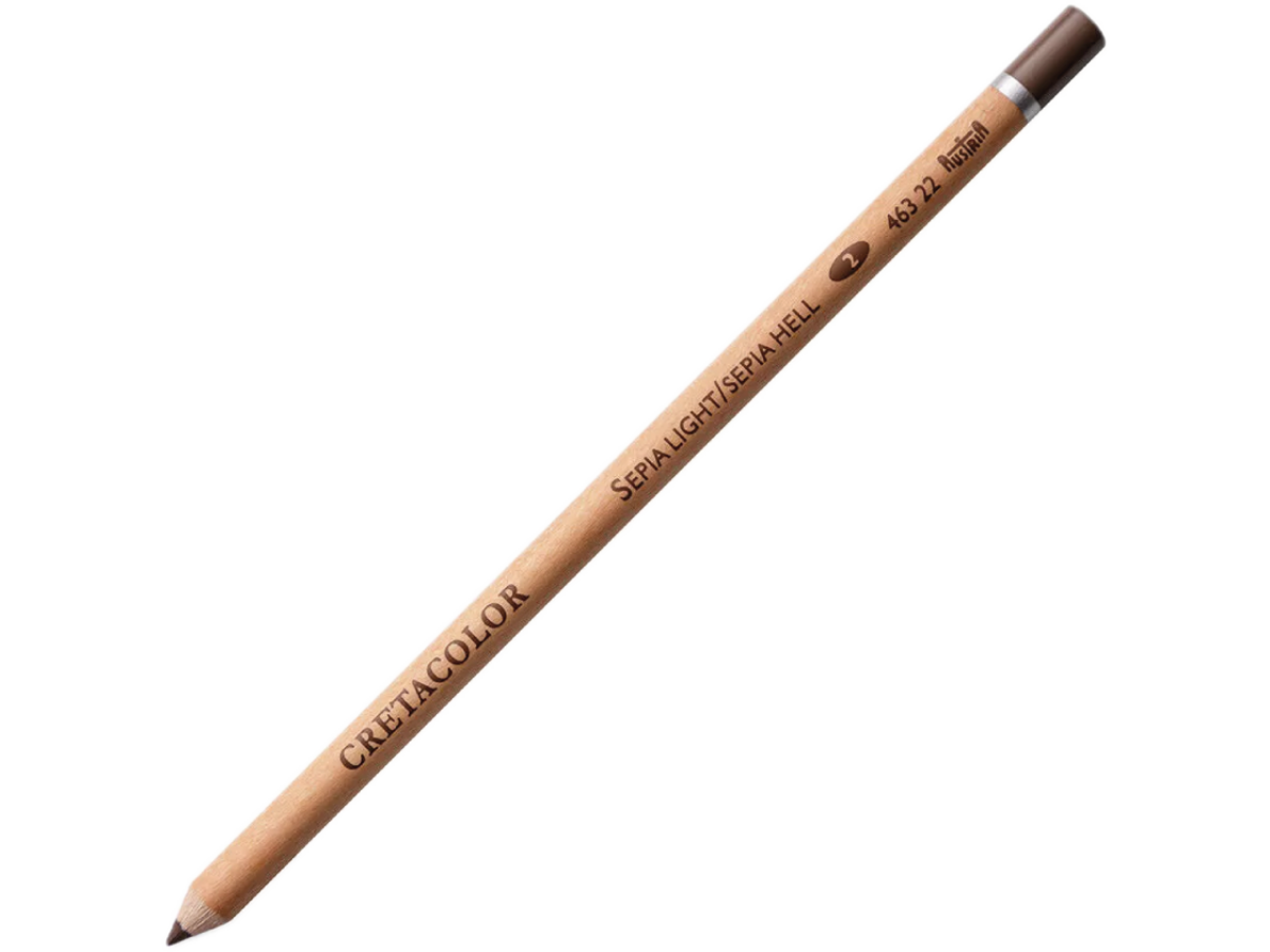 CRETACOLOR KREIDESTIFT SEPIA HELL 2 1