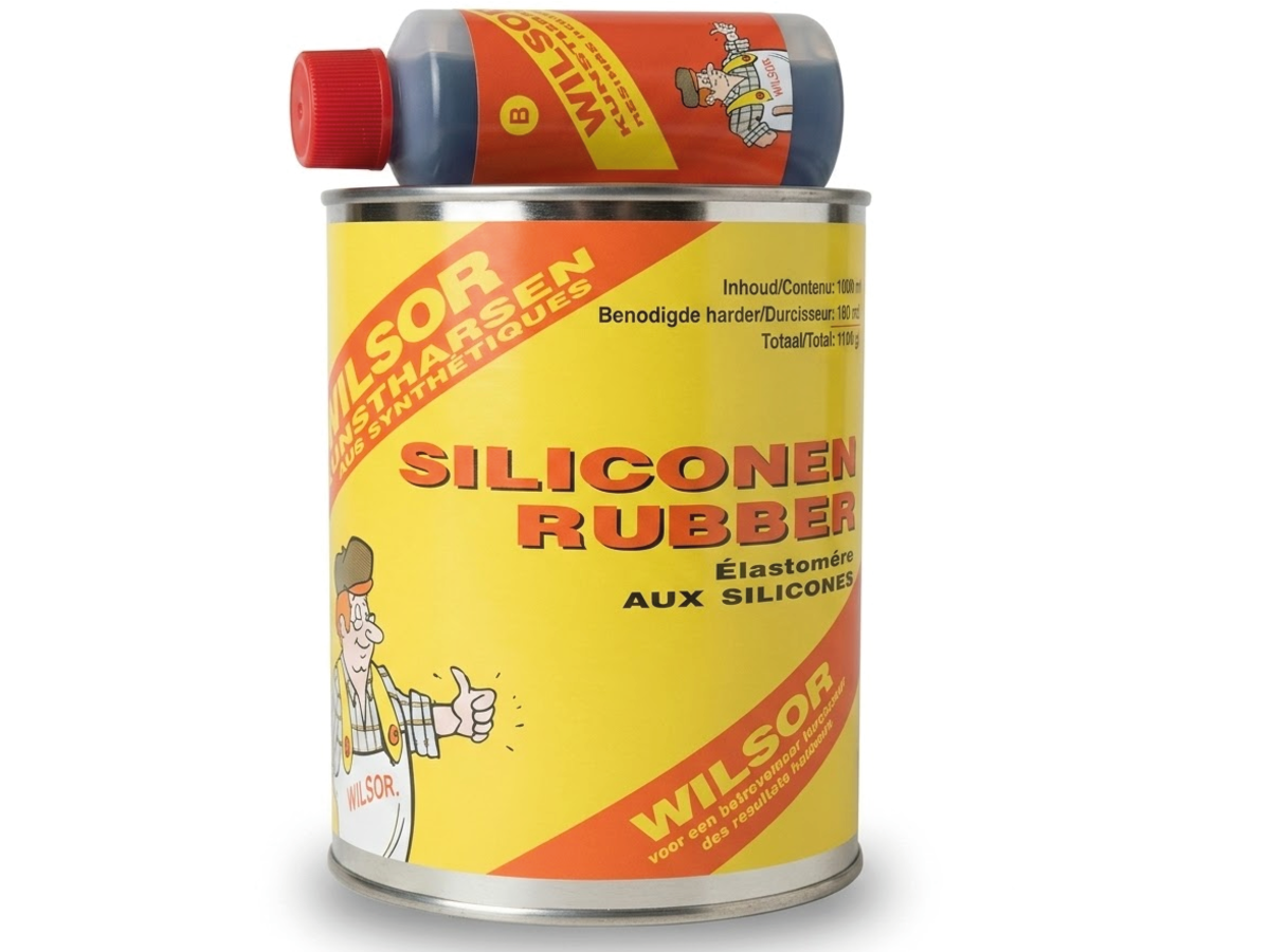 SILIKONKAUTSCHUK SET PROFESSIONELL 1100 GRAMM 1