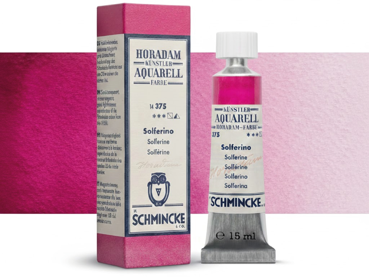 SCHMINCKE HORADAM AQUAREL LIMITED EDITION RETRO 15ML 375 SOLFERINE OP=OP 1