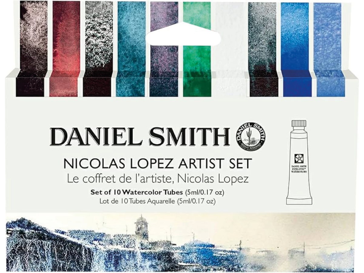DANIEL SMITH WATERCOLOUR SET NICOLAS LOPEZ ARTIST 10X5ML 1