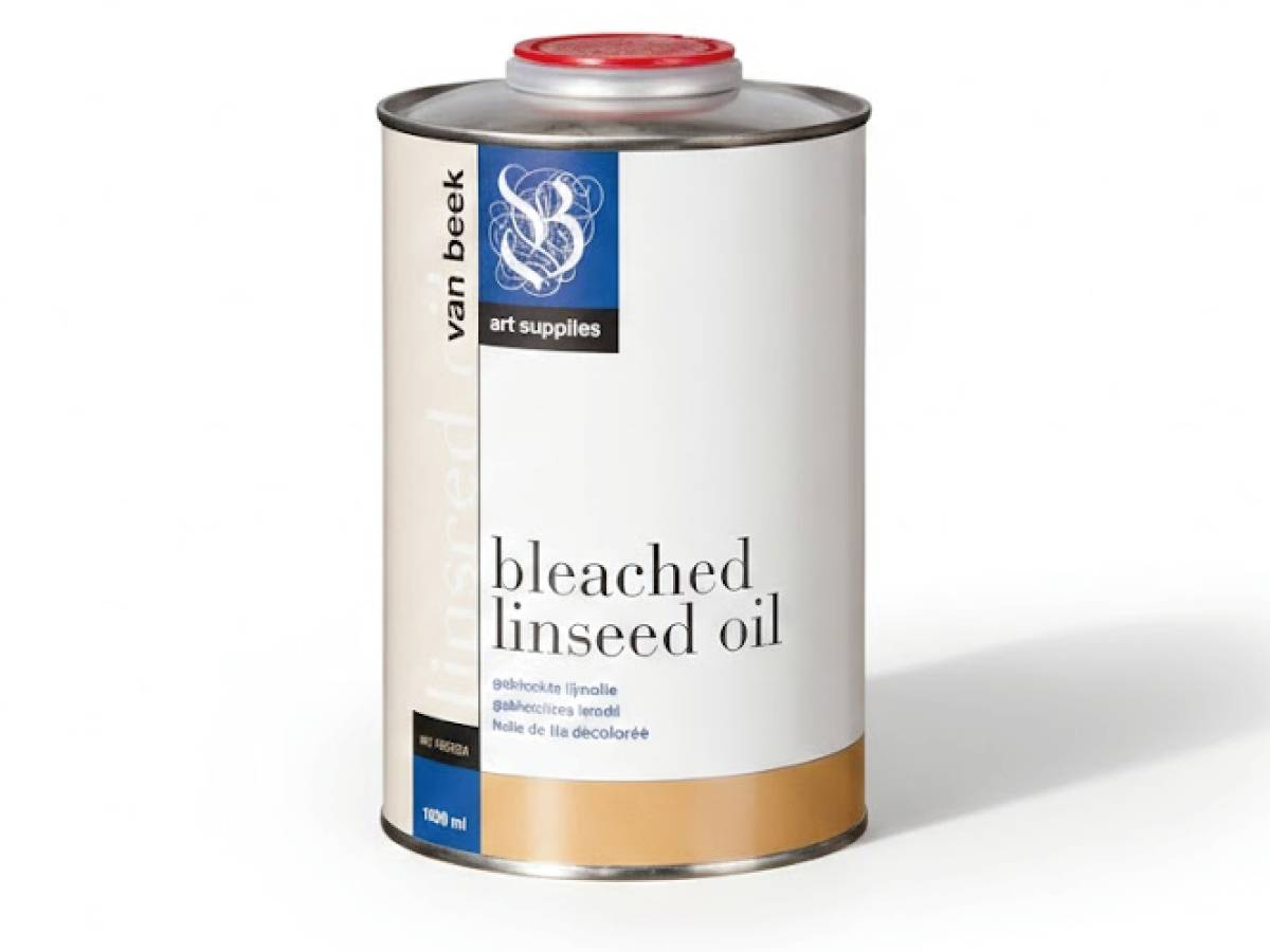 VAN BEEK GEBLEICHTES LEINÖL 1000 ML 1