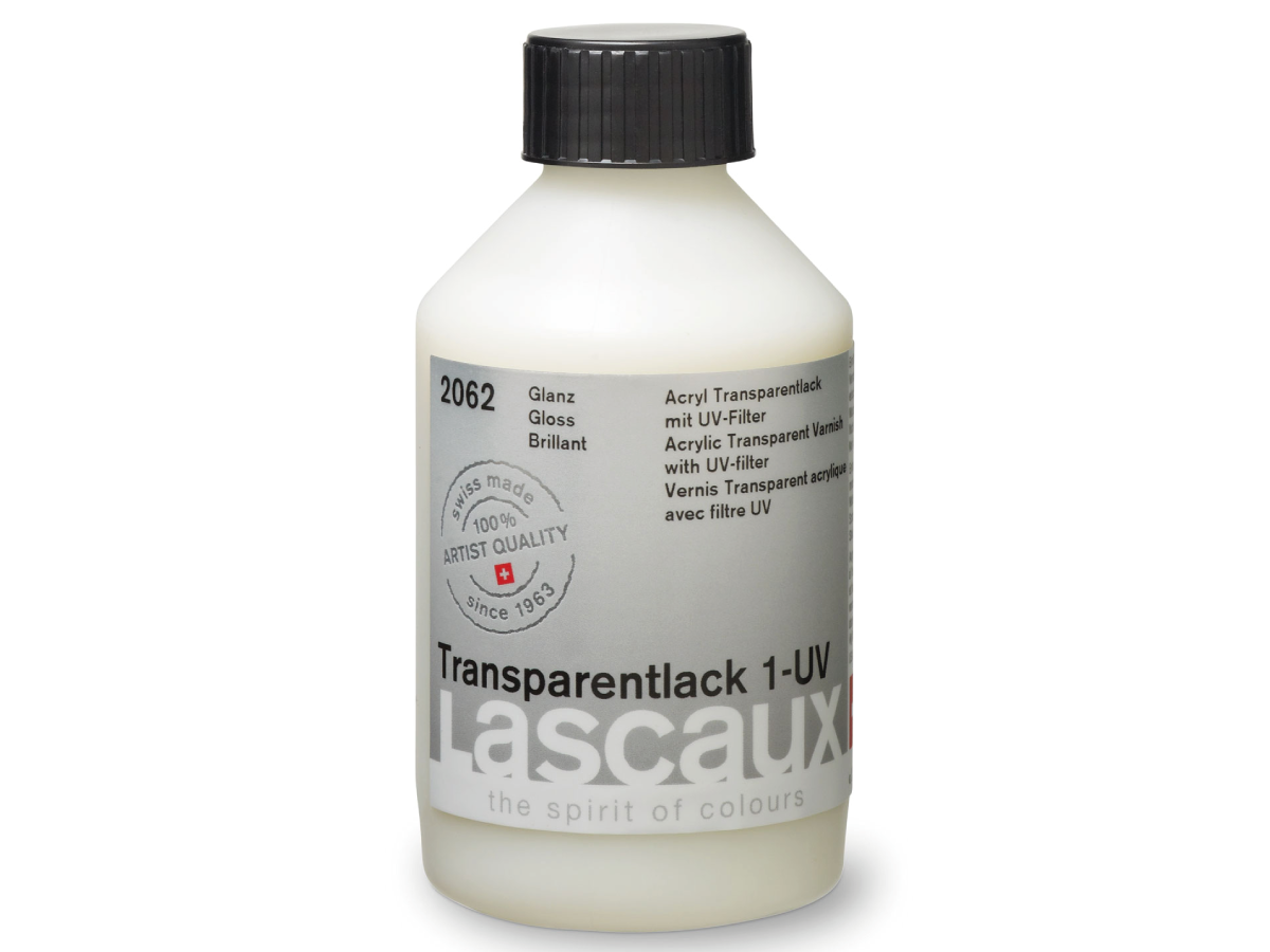 LASCAUX TRANSPARENTLACK UV 1 250ML GLANZ 2062 1