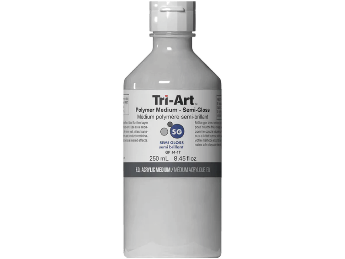 TRI-ART POLYMER MEDIUM SEMI GLOSS 250ML 1