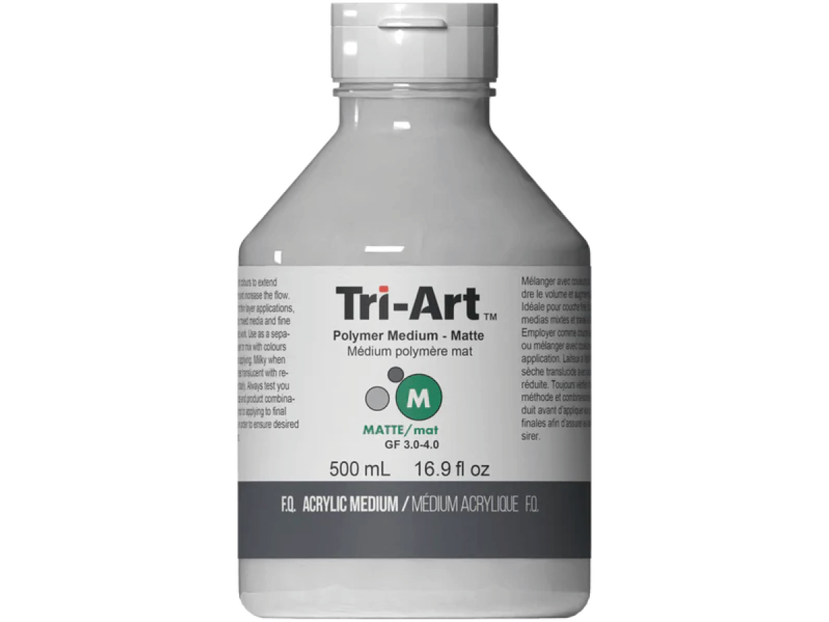 TRI-ART POLYMER MEDIUM MATTE 500ML 1