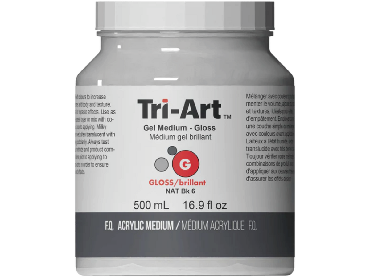 TRI-ART MEDIUM GLOSS GEL 500ML 1