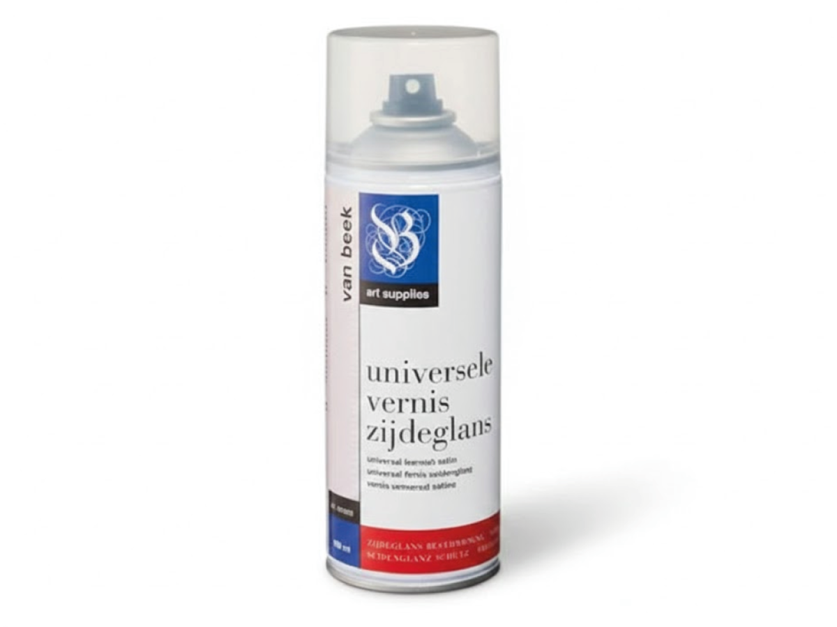 VAN BEEK SPRÜHFIRNIS UNIVERSAL 400ML DOSE SATIN 1
