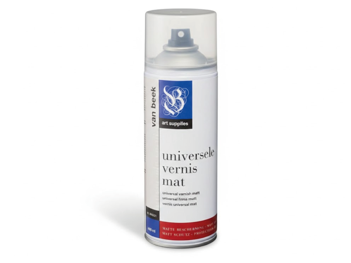 VAN BEEK UNIVERSAL SPRÜHFIRNIS 400ML DOSE MATT 1
