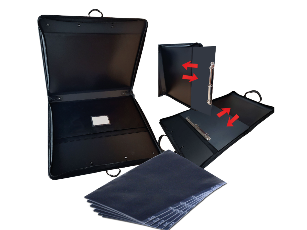 ZIELER PORTFOLIO PRESENTATION CASE A3 + 5 SLEEVES 1