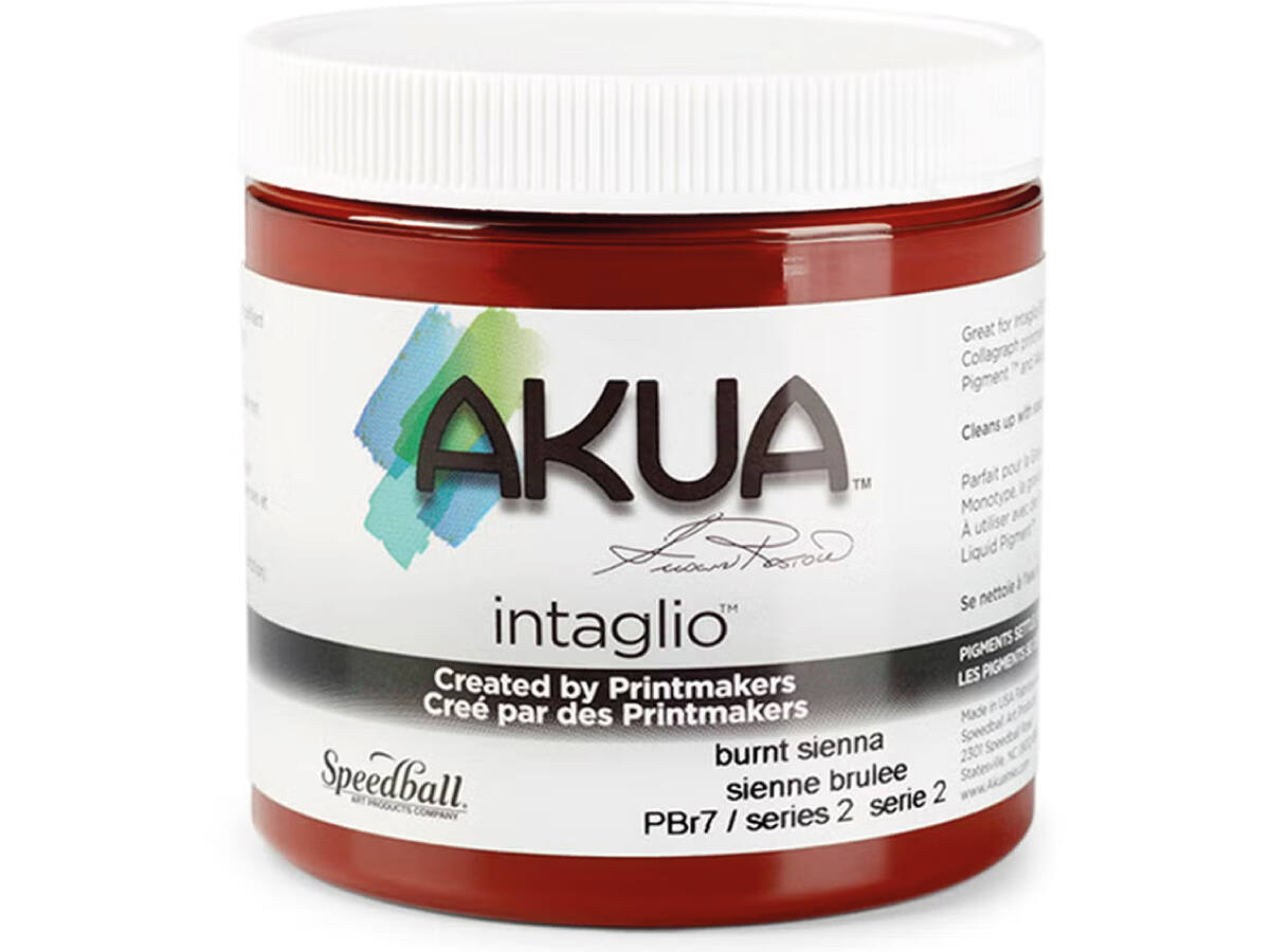 AKUA INTAGLIO TIEFDRUCKFARBE 237ML SIENA GEBRANNT 1