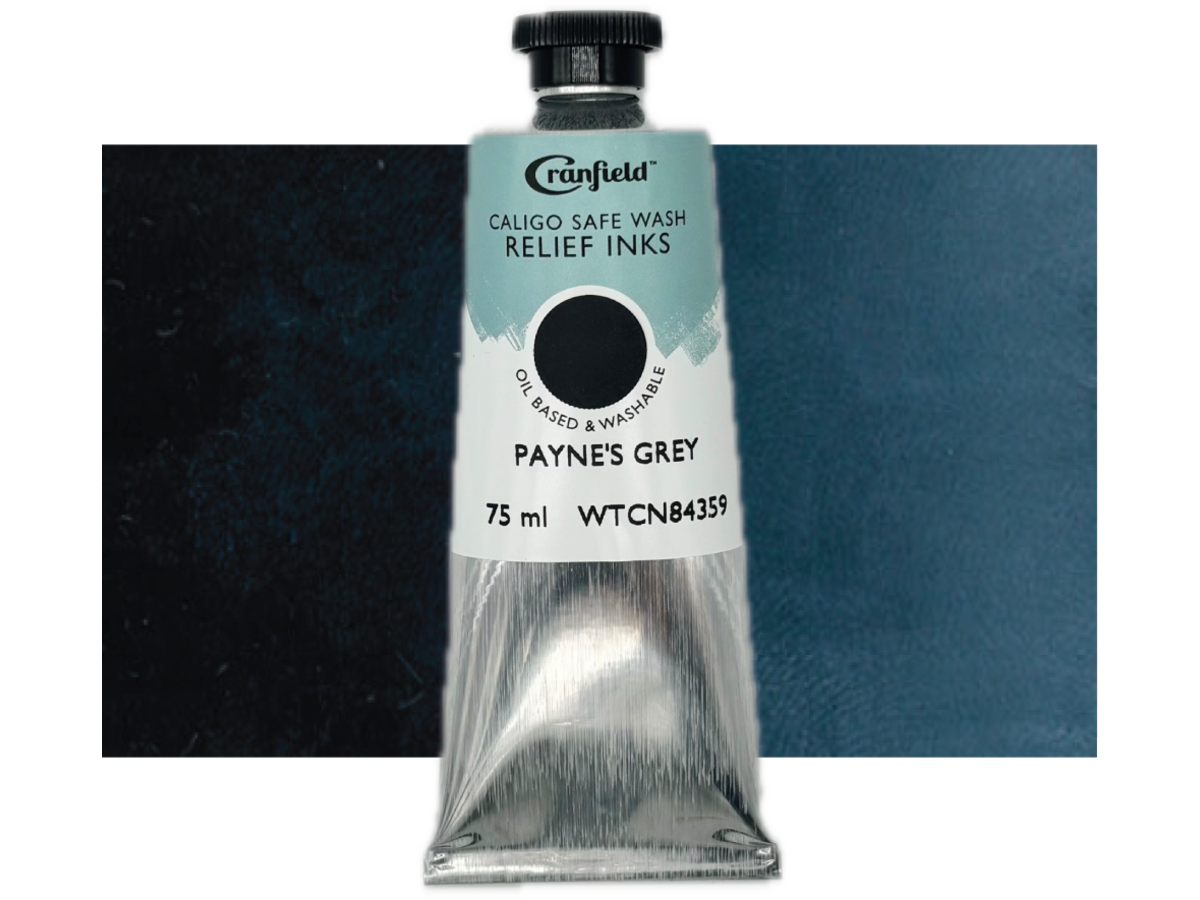 CRANFIELD CALIGO SAFE WASH RELIEF INK 75ML PAYNE'S GREY 124 1