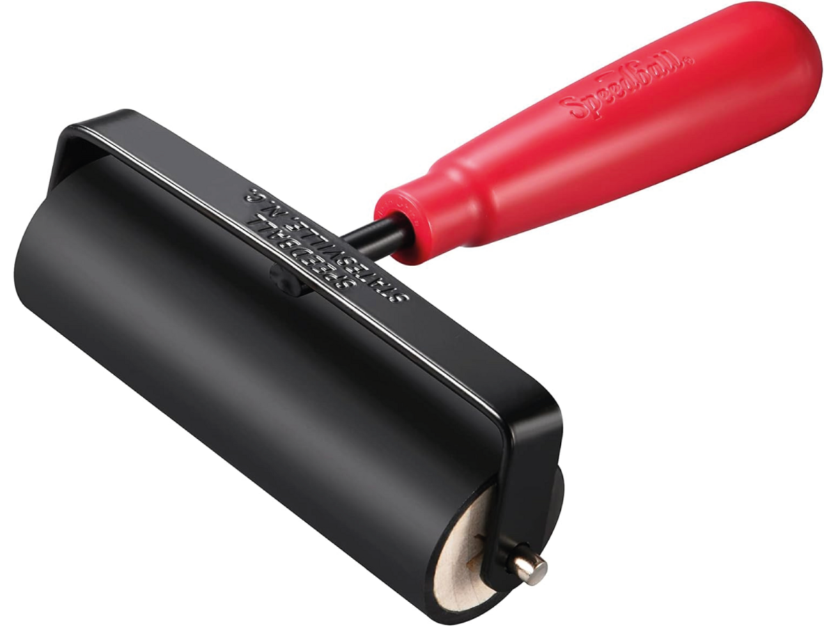 SPEEDBALL DELUXE HARD RUBBER INKTROLLER 10,16 CM 1