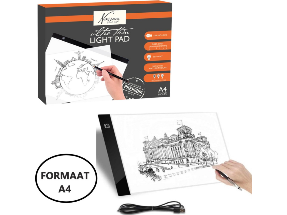 FINE ART LEUCHTTISCH LED A4 1