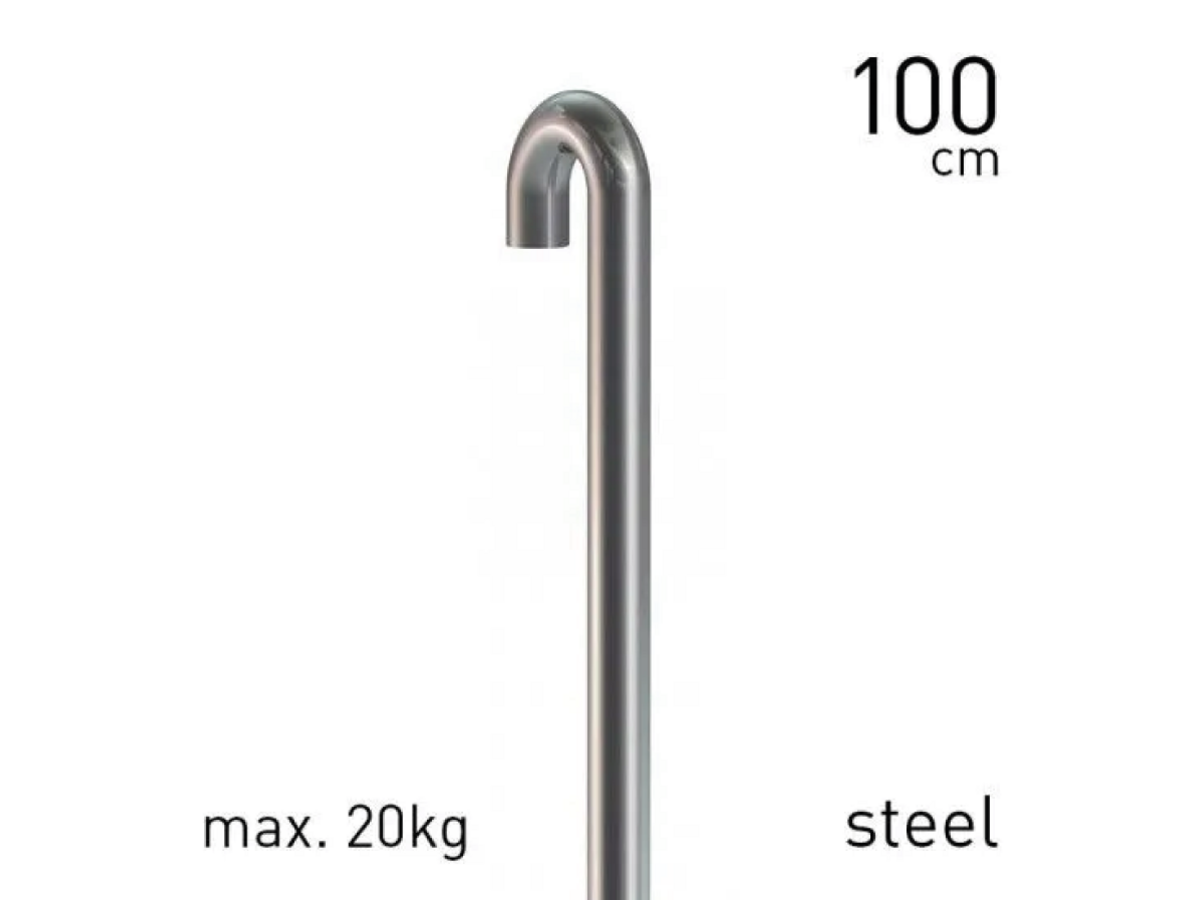 ARTI TEQ STANGE MIT U-TOP 3MM 100CM STAHL 1