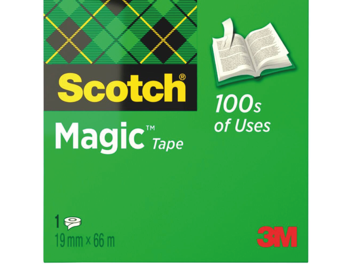 PLAKBAND 3M SCOTCH 810 19MMX66M MAGIC ONZICHTBAAR 1