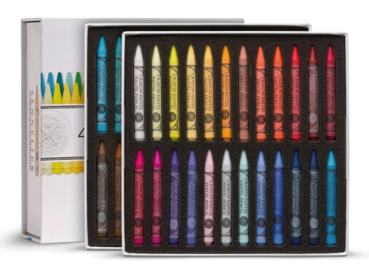 SENNELIER PASTELPOTLODEN SET ASSORTED HALF 48X 1