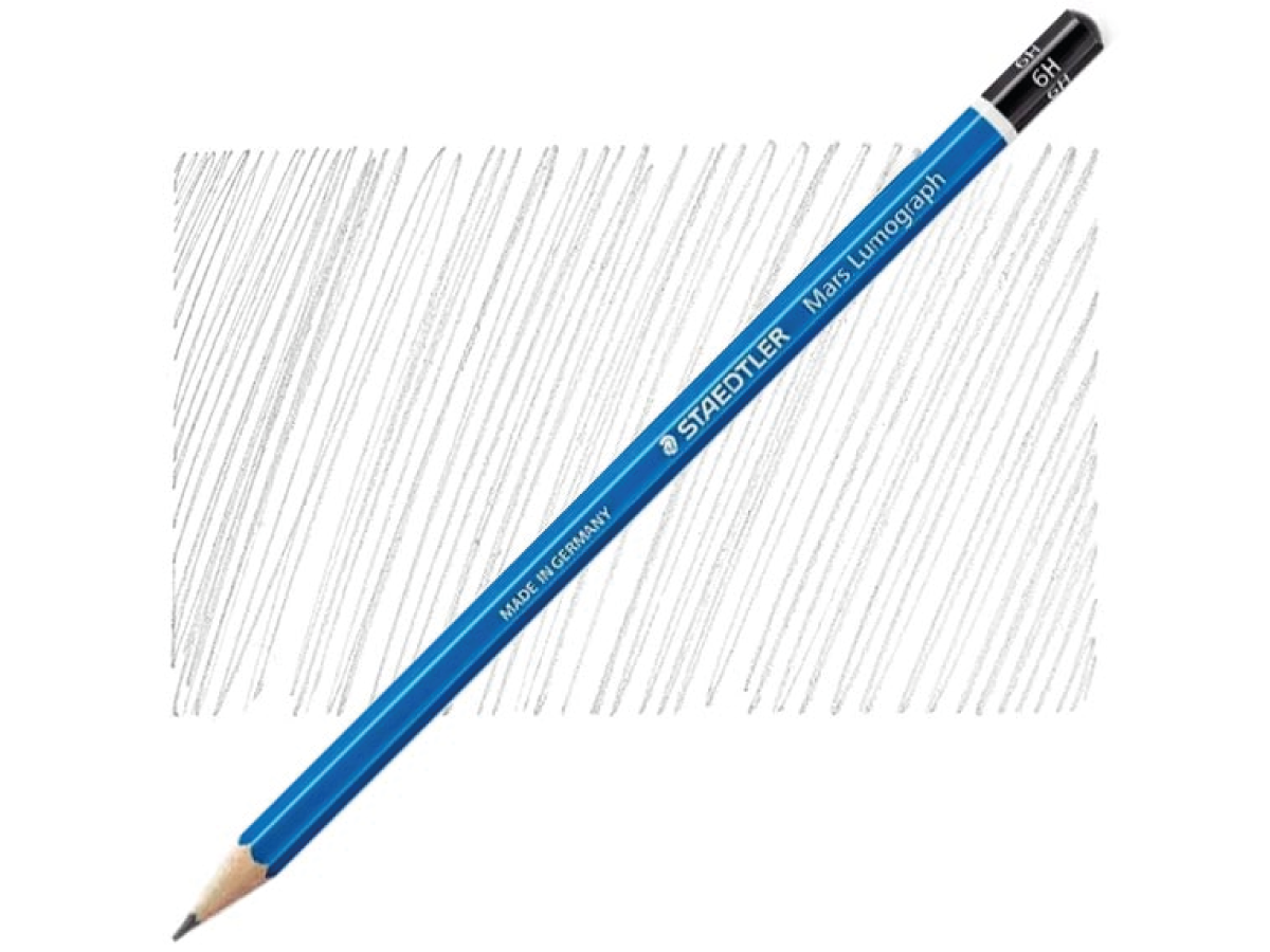 STAEDTLER MARS LUMOGRAPH POTLOOD 6H 1