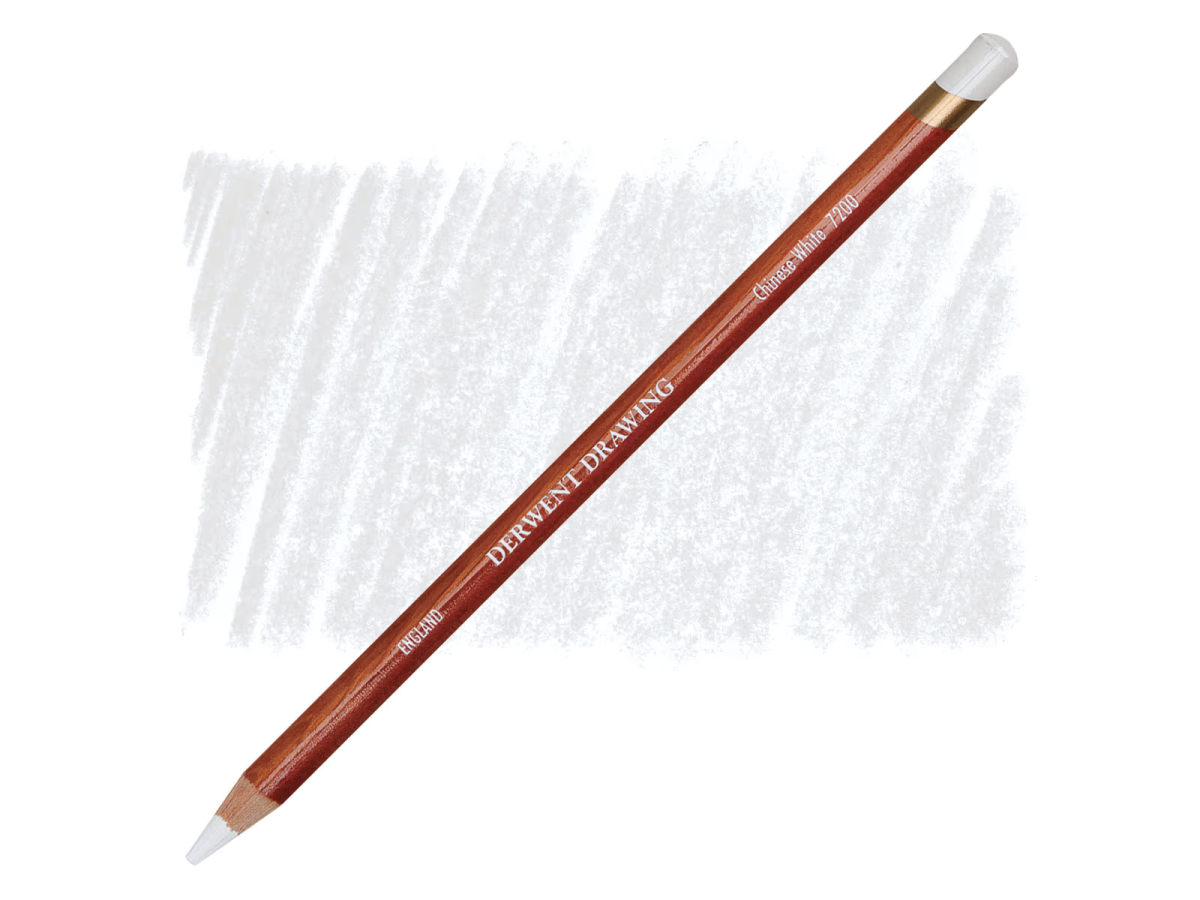 DERWENT DRAWING POTLOOD 7200 CHINESE WHITE 1