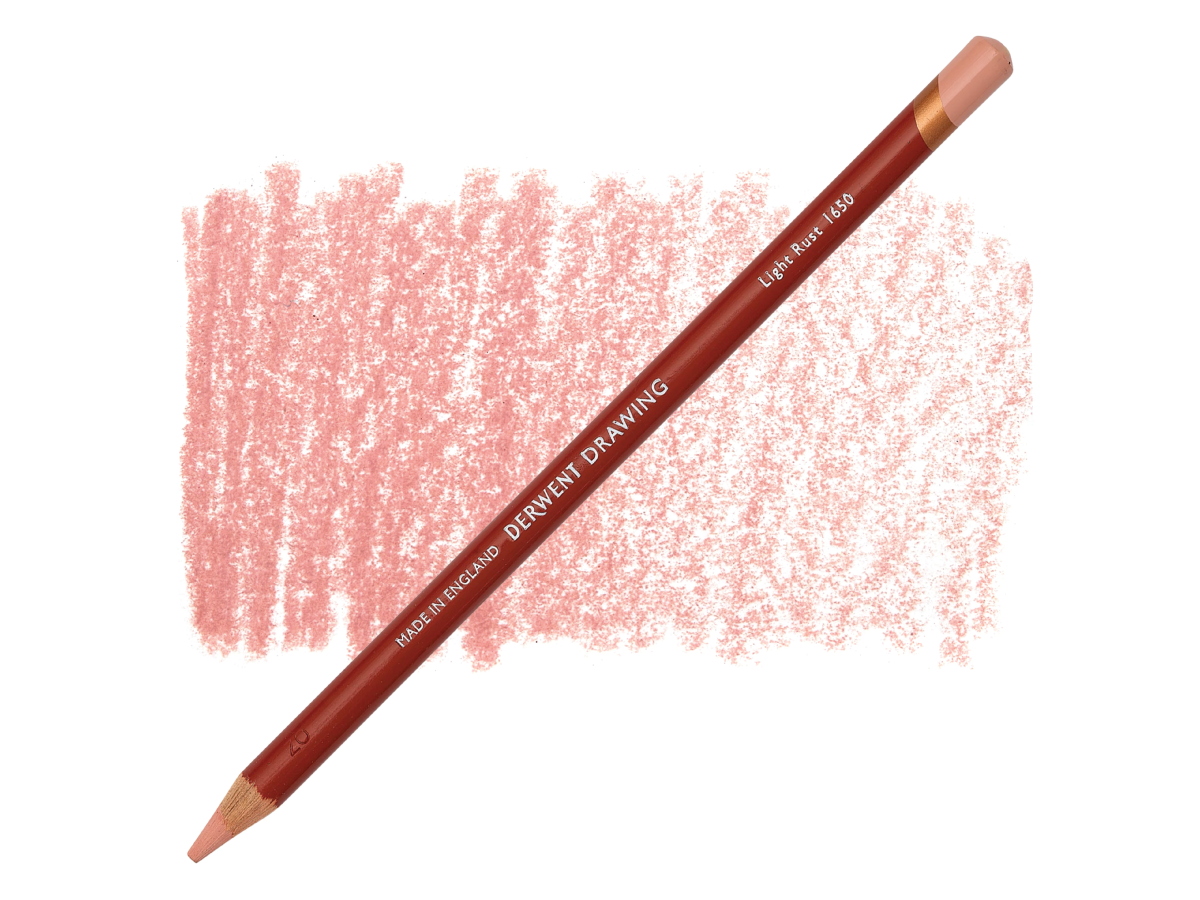 DERWENT DRAWING POTLOOD 1650 LIGHT RUST 1