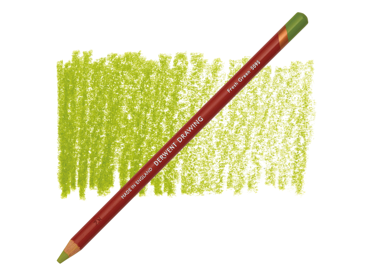 DERWENT DRAWING POTLOOD 5095 FRESH GREEN 1