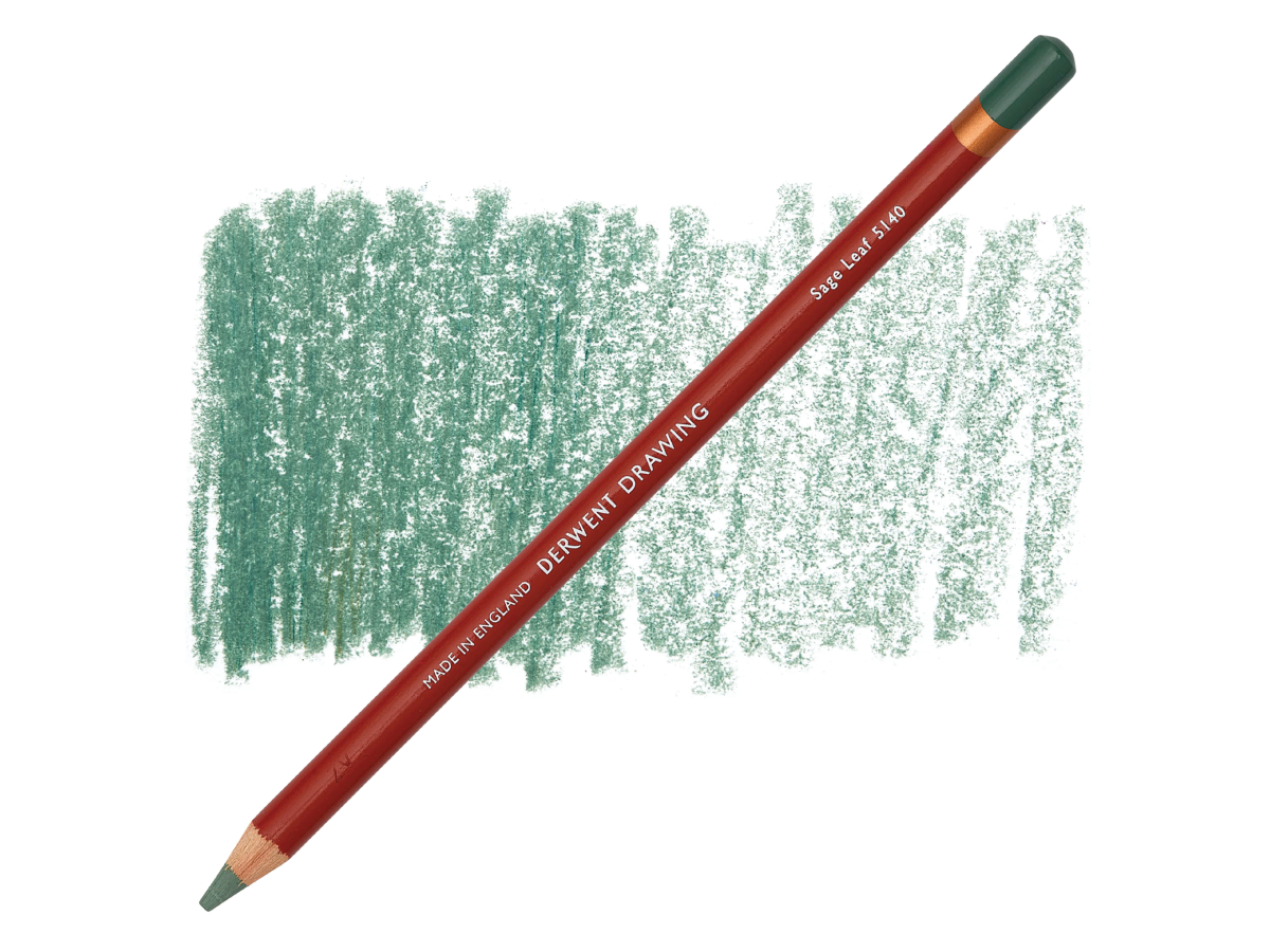 DERWENT DRAWING POTLOOD 5140 SAGE LEAF 1