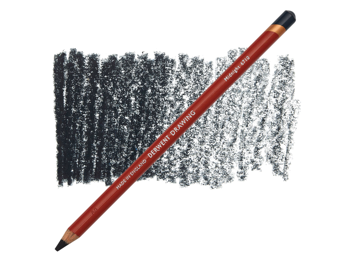DERWENT DRAWING POTLOOD 6710 MIDNIGHT 1