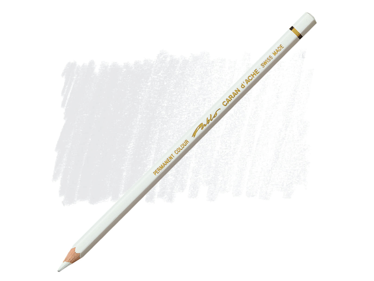 CARAN D'ACHE PABLO BUNTSTIFT 001 WEISS 1