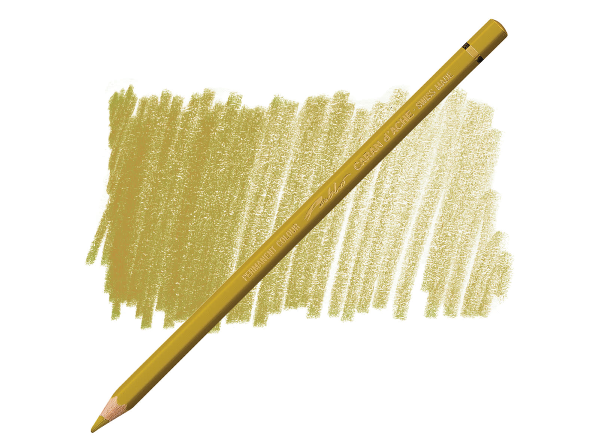 CARAN D'ACHE PABLO BUNTSTIFT 025 GRUNOCKER 1