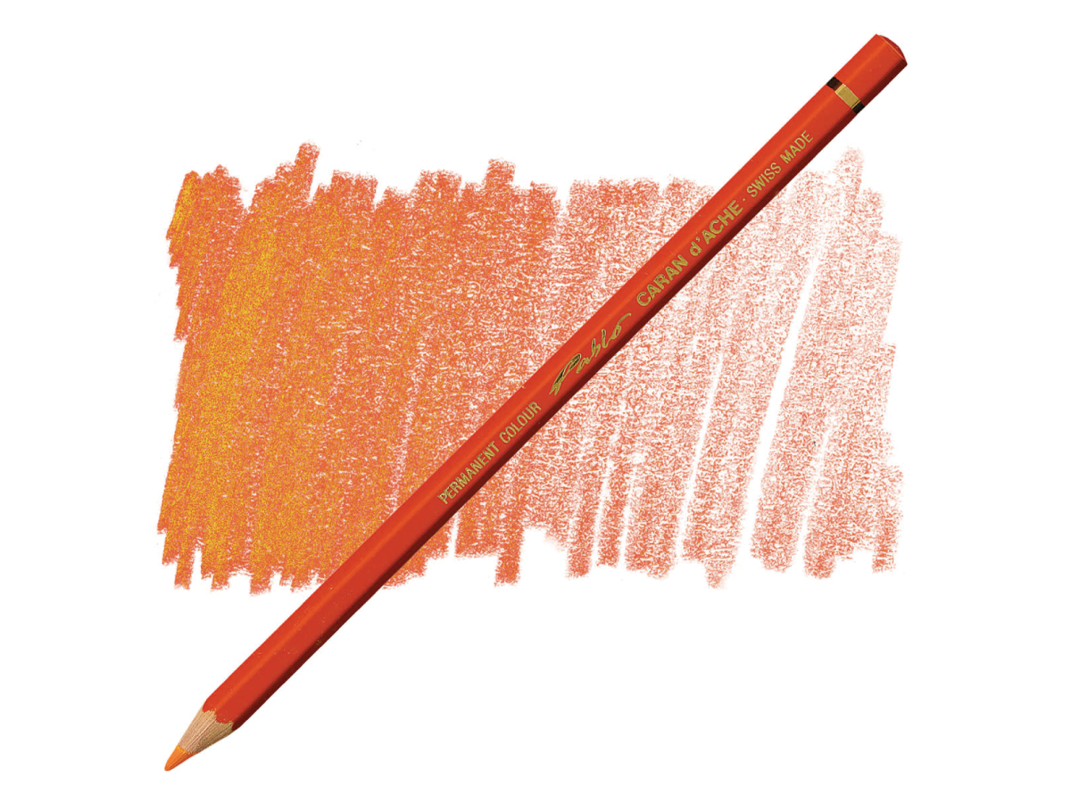 CARAN D'ACHE PABLO BUNTSTIFT 050 ROTORANGE 1
