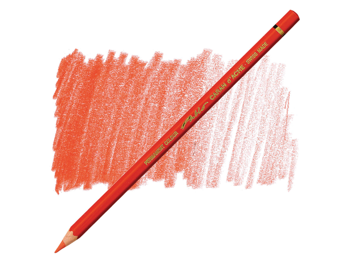 CARAN D'ACHE PABLO BUNTSTIFT 060 ZINNOBERROT 1