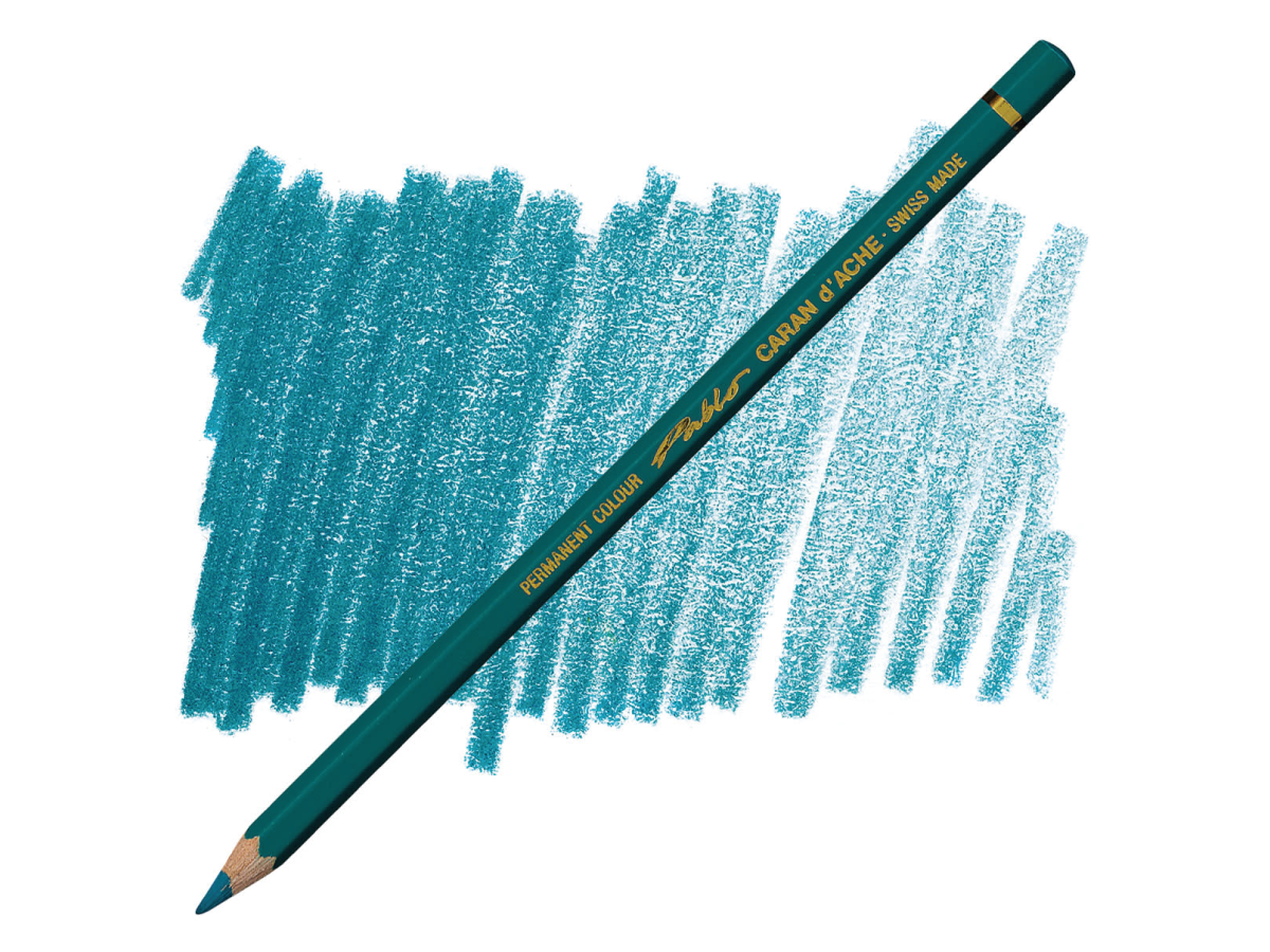 CARAN D'ACHE PABLO BUNTSTIFT 180 MALACHITGRUN 1