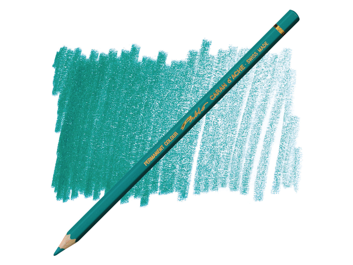 CARAN D'ACHE PABLO BUNTSTIFT 190 GRUNBLAU 1