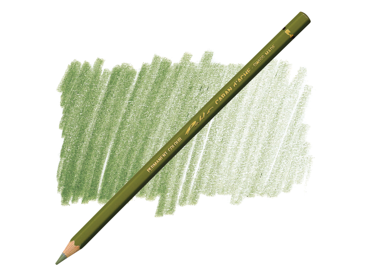 CARAN D'ACHE PABLO BUNTSTIFT 249 DUNKELOLIV 1