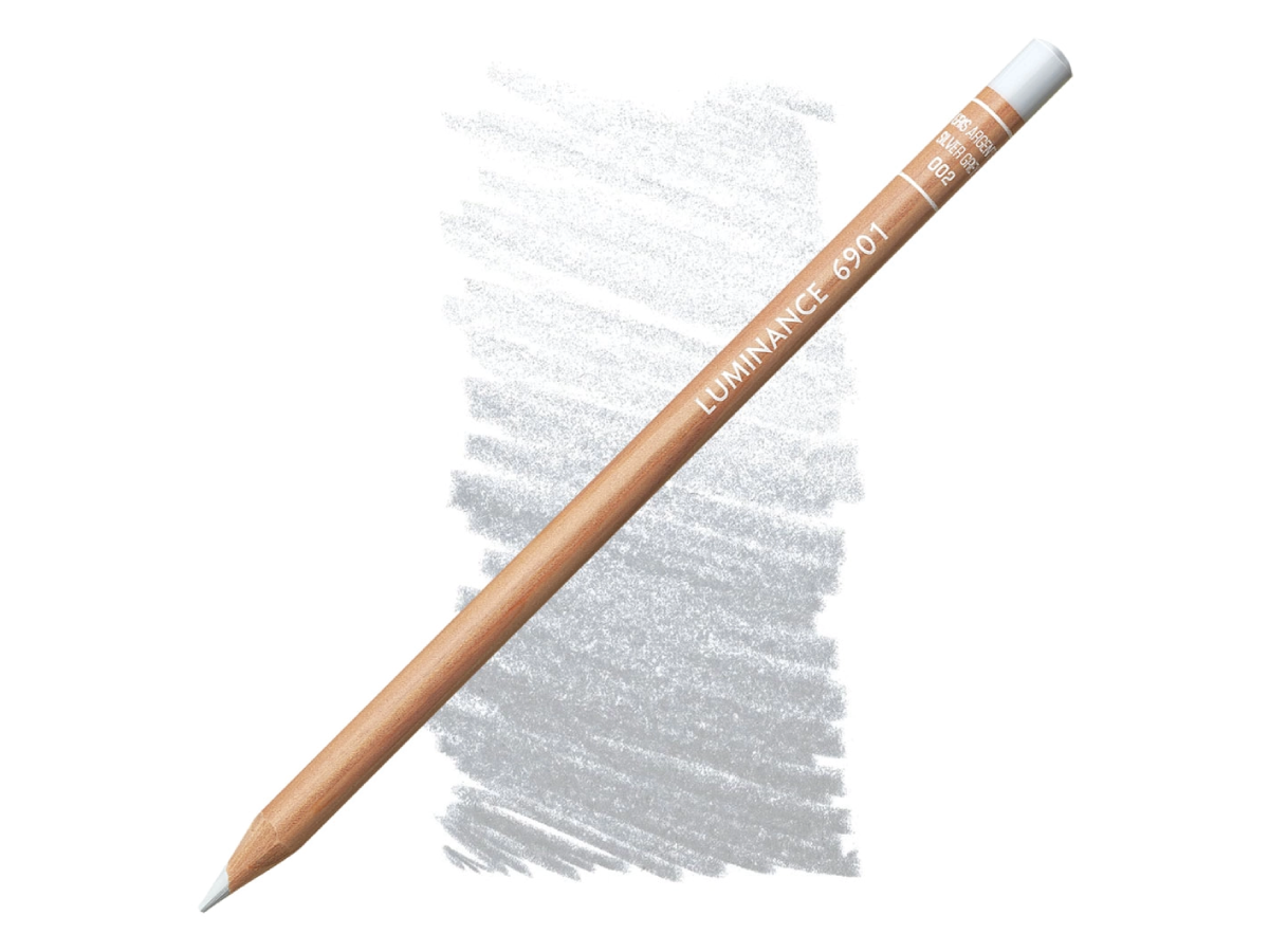 CARAN D'ACHE LUMINANCE BUNTSTIFT 002 SILBERGRAU 1