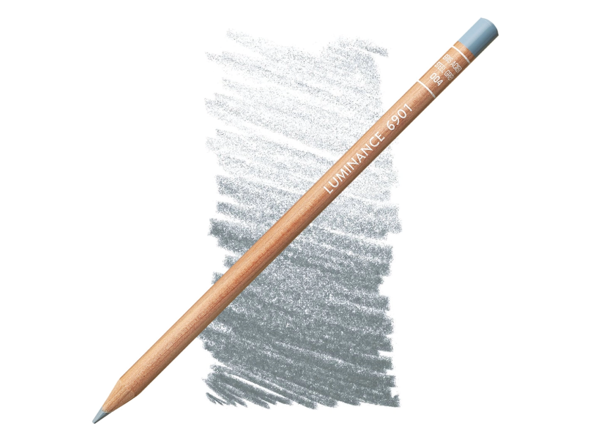 CARAN D'ACHE LUMINANCE BUNTSTIFT 004 STAHLGRAU 1