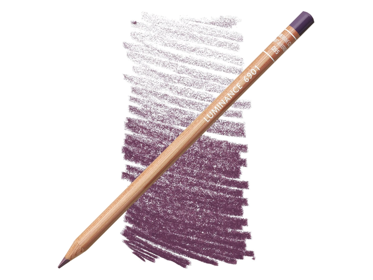 CARAN D'ACHE LUMINANCE BUNTSTIFT 095 HELLAUBERGINE 1